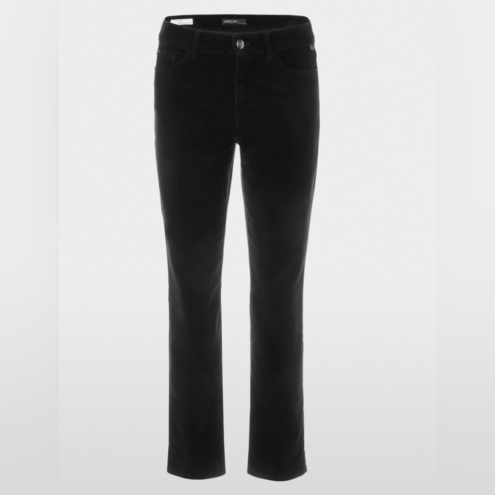 Marc Cain Charcoal Velvet Trousers - Picture 2 of 11
